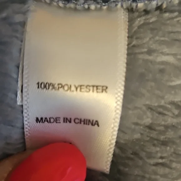 Koolaburra Plush Shawl-Collar Robe in Blue - Picture 5 of 5